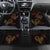Africa Adinkra Symbol Car Mats Sankofa Bird - Cosmic Red LT7 - Wonder Print Shop
