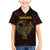 Africa Adinkra Symbol Family Matching Mermaid Dress and Hawaiian Shirt Sankofa Bird - Cosmic Red LT7 - Wonder Print Shop