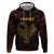 Africa Adinkra Symbol Hoodie Sankofa Bird - Cosmic Red - Wonder Print Shop