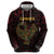 Africa Adinkra Symbol Hoodie Sankofa Bird - Cosmic Red - Wonder Print Shop