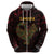 Africa Adinkra Symbol Hoodie Sankofa Bird - Cosmic Red - Wonder Print Shop