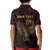 Africa Adinkra Symbol Kid Polo Shirt Sankofa Bird - Cosmic Red - Wonder Print Shop