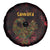 Africa Adinkra Symbol Spare Tire Cover Sankofa Bird - Cosmic Red - Wonder Print Shop
