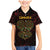 Africa Adinkra Symbol Family Matching Mermaid Dress and Hawaiian Shirt Sankofa Heart - Cosmic Red LT7 - Wonder Print Shop