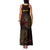 Africa Adinkra Symbol Family Matching Tank Maxi Dress and Hawaiian Shirt Sankofa Heart - Cosmic Red - Wonder Print Shop