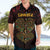 Africa Adinkra Symbol Hawaiian Shirt Sankofa Heart - Cosmic Red - Wonder Print Shop