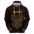 Africa Adinkra Symbol Hoodie Sankofa Heart - Cosmic Red - Wonder Print Shop