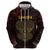 Africa Adinkra Symbol Hoodie Sankofa Heart - Cosmic Red - Wonder Print Shop