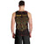 Africa Adinkra Symbol Men Tank Top Sankofa Heart - Cosmic Red - Wonder Print Shop