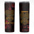 Personalized Africa Adinkra Symbol Skinny Tumbler Sankofa Heart - Cosmic Red - Wonder Print Shop