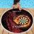 Wales Darts Personalised Beach Blanket Red Dragon Cymru Am Byth