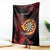 Wales Darts Personalised Blanket Red Dragon Cymru Am Byth