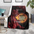 Wales Darts Personalised Blanket Red Dragon Cymru Am Byth