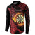 Wales Darts Personalised Button Sweatshirt Red Dragon Cymru Am Byth