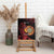 Wales Darts Personalised Canvas Wall Art Red Dragon Cymru Am Byth