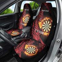 Wales Darts Personalised Car Seat Cover Red Dragon Cymru Am Byth
