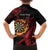 Wales Darts Personalised Family Matching Summer Maxi Dress and Hawaiian Shirt Red Dragon Cymru Am Byth