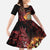 Wales Darts Personalised Family Matching Summer Maxi Dress and Hawaiian Shirt Red Dragon Cymru Am Byth