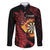 Wales Darts Personalised Family Matching Summer Maxi Dress and Hawaiian Shirt Red Dragon Cymru Am Byth