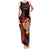 Wales Darts Personalised Family Matching Tank Maxi Dress and Hawaiian Shirt Red Dragon Cymru Am Byth