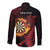 Wales Darts Personalised Long Sleeve Button Shirt Red Dragon Cymru Am Byth