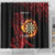 Wales Darts Personalised Shower Curtain Red Dragon Cymru Am Byth - Wonder Print Shop
