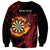 Wales Darts Personalised Sweatshirt Red Dragon Cymru Am Byth - Wonder Print Shop