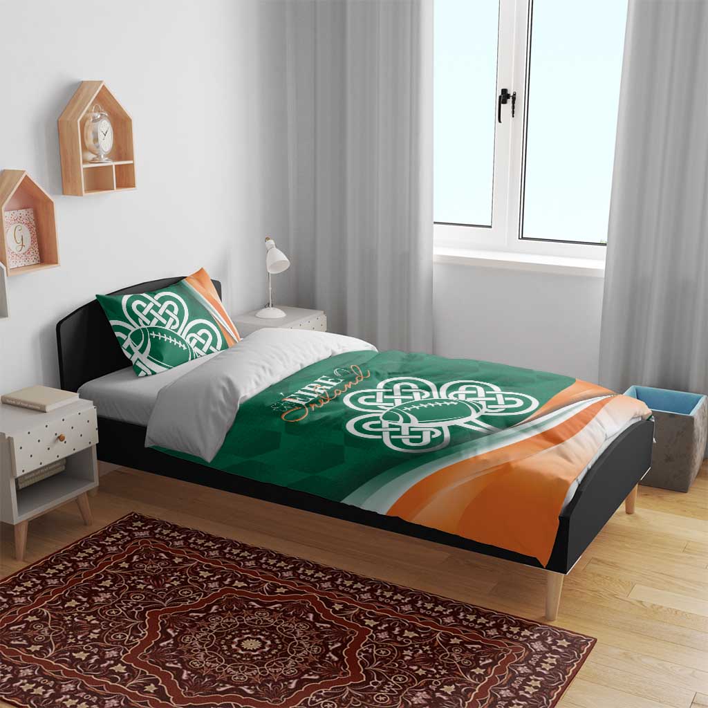 Éire Rugby Celtic Shamrock Bedding Set Ireland's Call