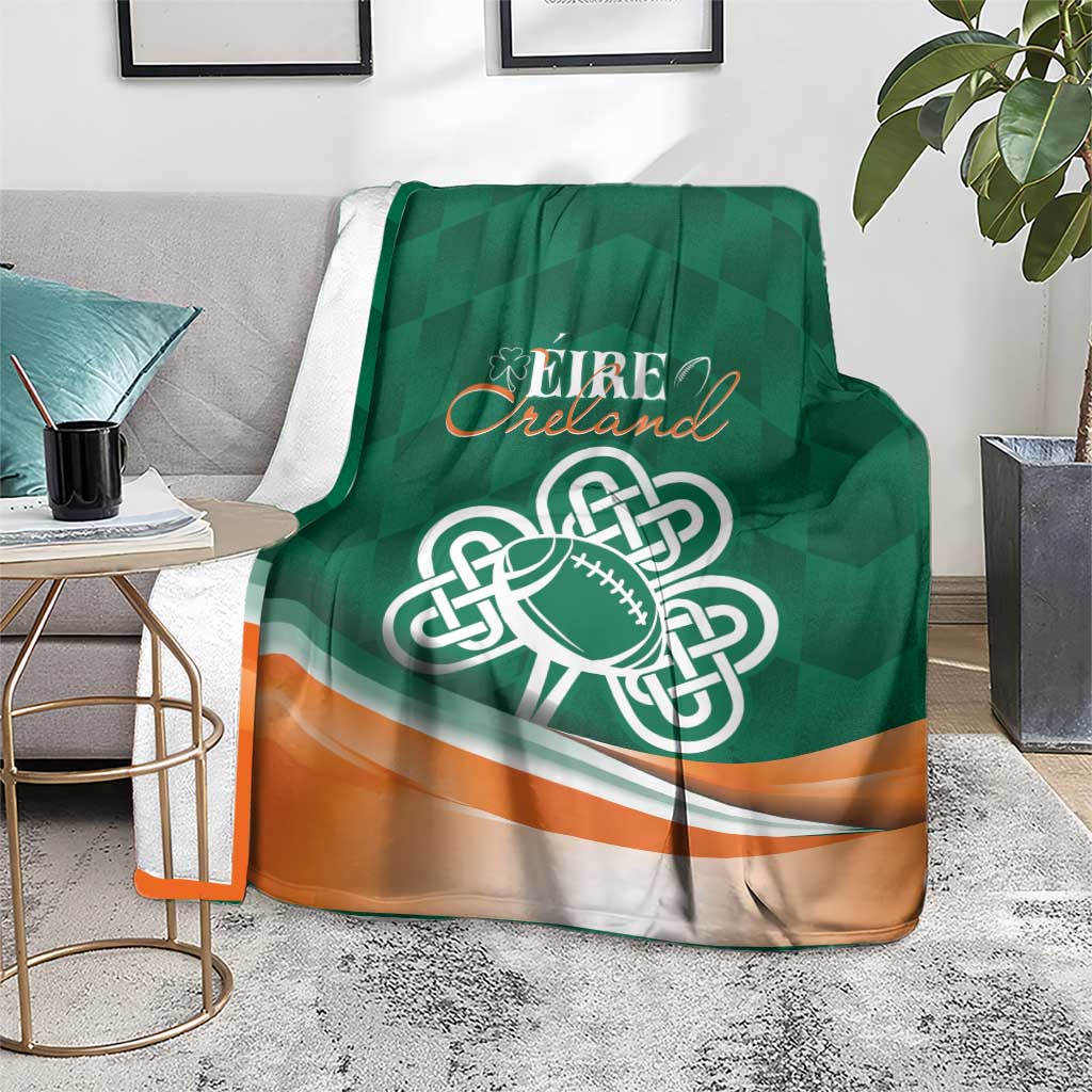 Éire Rugby Celtic Shamrock Blanket Ireland's Call