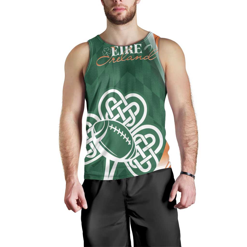 Éire Rugby Celtic Shamrock Men Tank Top Ireland's Call