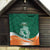 Éire Rugby Celtic Shamrock Quilt Ireland's Call - Wonder Print Shop