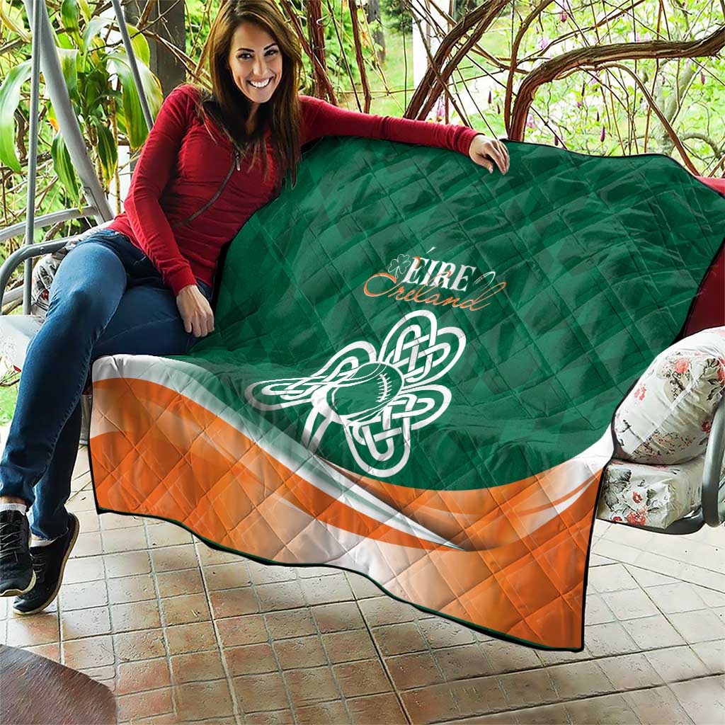 Éire Rugby Celtic Shamrock Quilt Ireland's Call - Wonder Print Shop