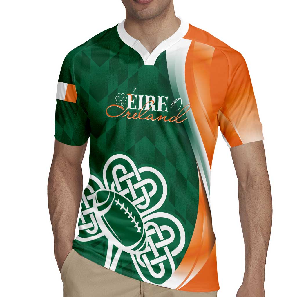 Éire Rugby Celtic Shamrock Rugby Jersey Ireland's Call - Wonder Print Shop