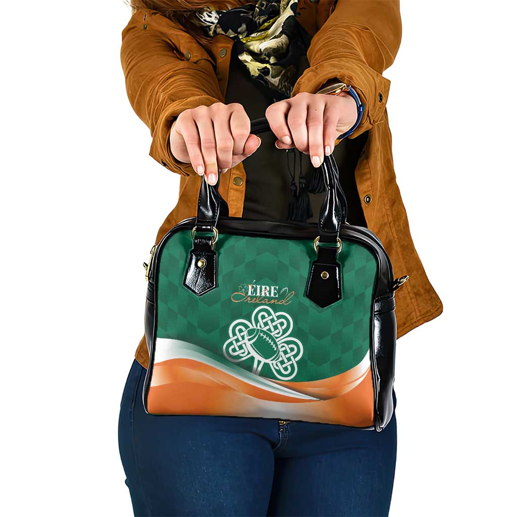 Éire Rugby Celtic Shamrock Shoulder Handbag Ireland's Call - Wonder Print Shop