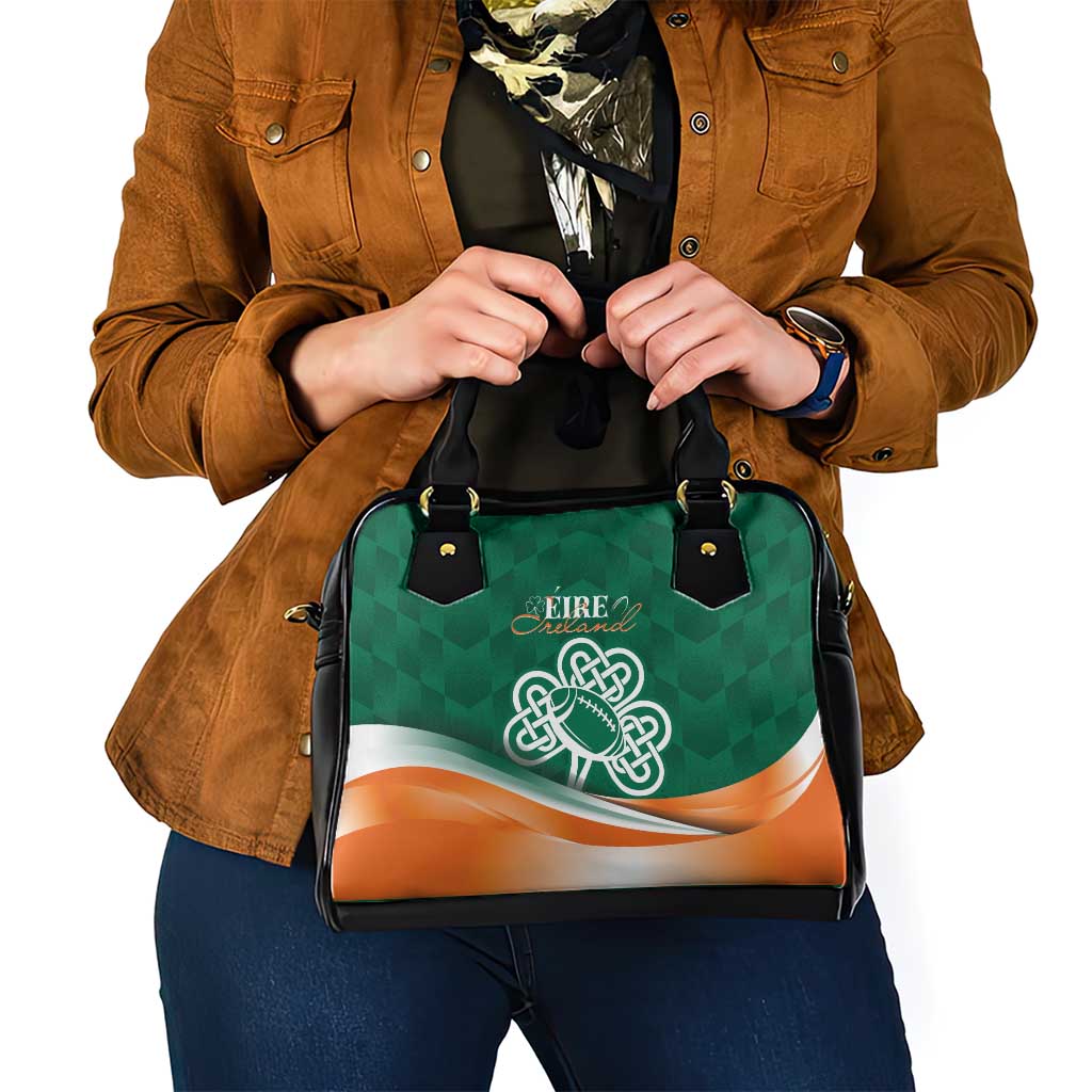 Éire Rugby Celtic Shamrock Shoulder Handbag Ireland's Call - Wonder Print Shop