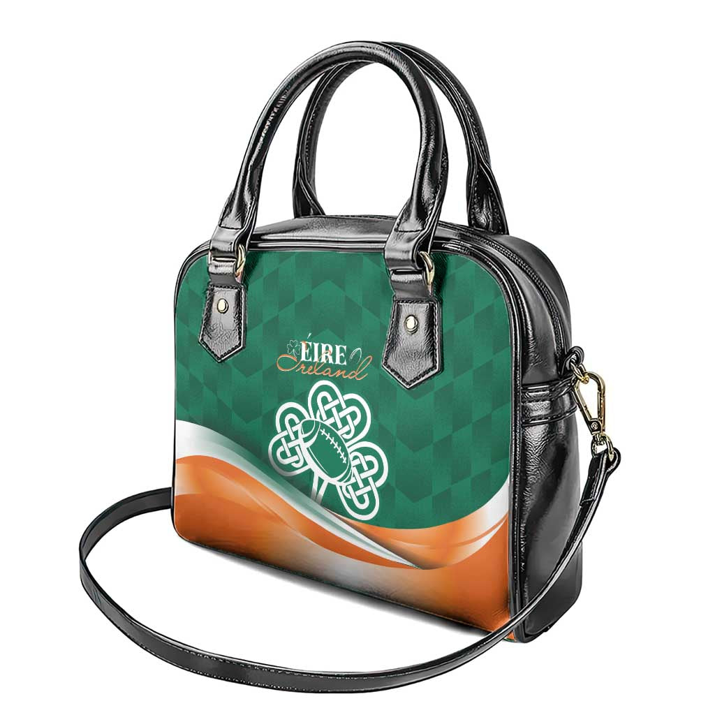 Éire Rugby Celtic Shamrock Shoulder Handbag Ireland's Call - Wonder Print Shop