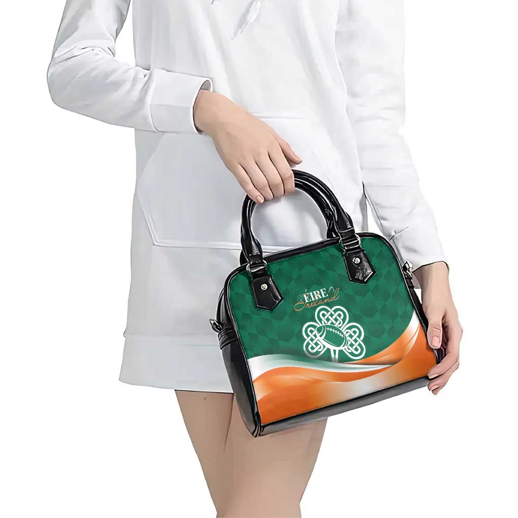 Éire Rugby Celtic Shamrock Shoulder Handbag Ireland's Call - Wonder Print Shop