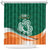 Éire Rugby Celtic Shamrock Shower Curtain Ireland's Call - Wonder Print Shop