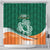 Éire Rugby Celtic Shamrock Shower Curtain Ireland's Call - Wonder Print Shop