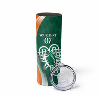 Éire Rugby Celtic Shamrock Skinny Tumbler Ireland's Call - Wonder Print Shop