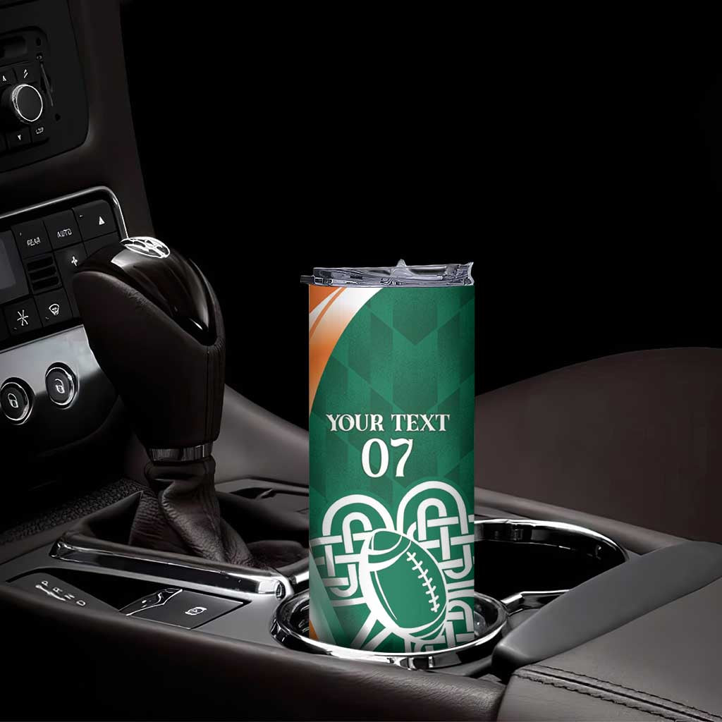 Éire Rugby Celtic Shamrock Skinny Tumbler Ireland's Call - Wonder Print Shop