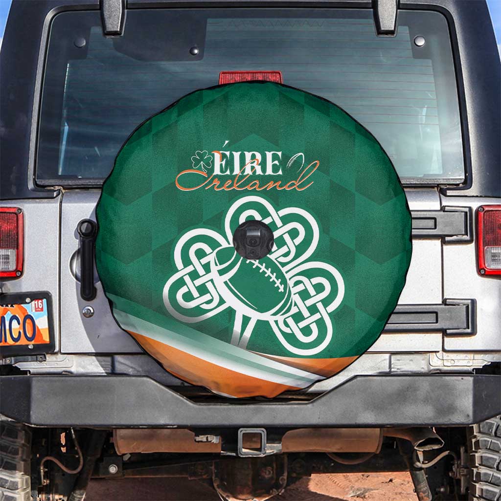 Éire Rugby Celtic Shamrock Spare Tire Cover Ireland's Call - Wonder Print Shop