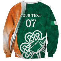 Éire Rugby Celtic Shamrock Sweatshirt Ireland's Call - Wonder Print Shop