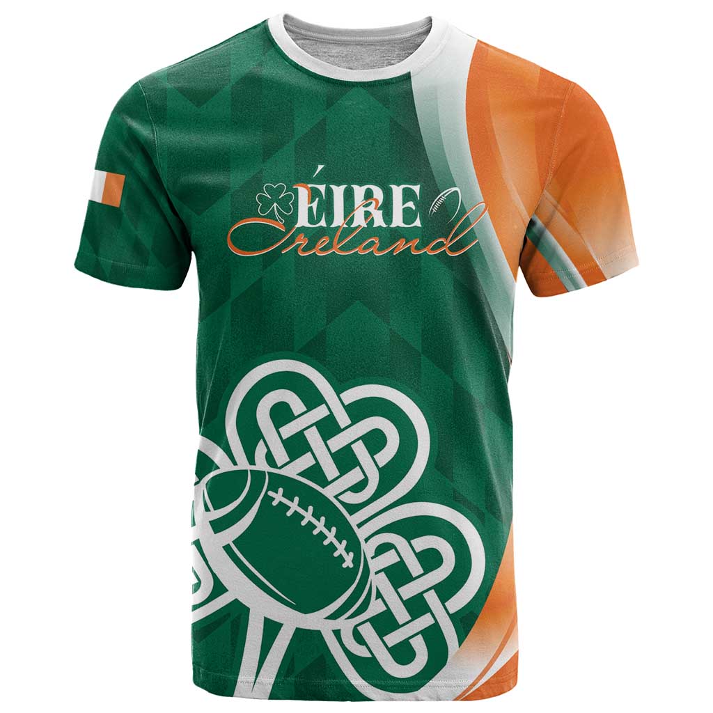Éire Rugby Celtic Shamrock T Shirt Ireland's Call - Wonder Print Shop
