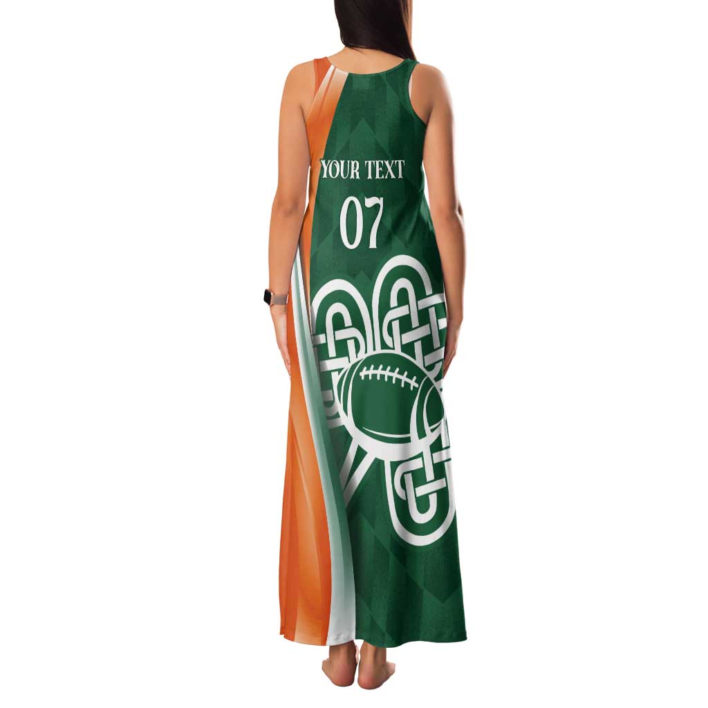 Éire Rugby Celtic Shamrock Tank Maxi Dress Ireland's Call - Wonder Print Shop