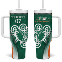 Éire Rugby Celtic Shamrock Tumbler With Handle Ireland's Call - Wonder Print Shop