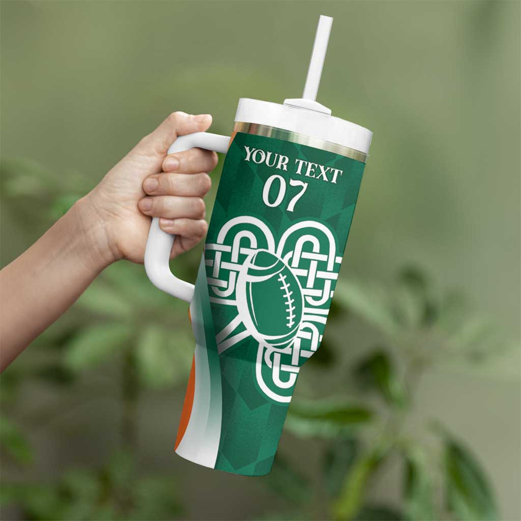 Éire Rugby Celtic Shamrock Tumbler With Handle Ireland's Call - Wonder Print Shop