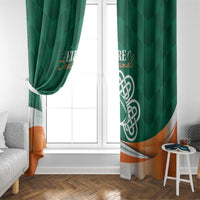 Éire Rugby Celtic Shamrock Window Curtain Ireland's Call - Wonder Print Shop