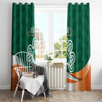 Éire Rugby Celtic Shamrock Window Curtain Ireland's Call - Wonder Print Shop