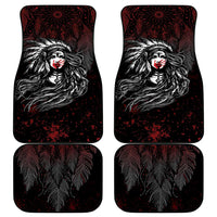 Native American MMIW Red Handprint Car Mats Dreamcatcher